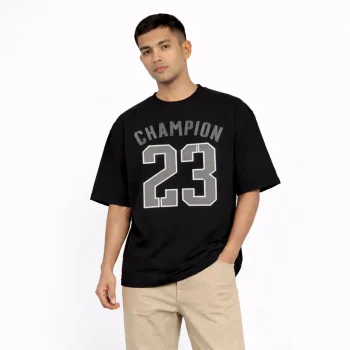 CHAMPION 23 Oversized Drop Shoulder T-Shirt - Premium Quality - AAZ Bangladesh