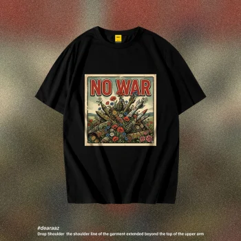 No War T-Shirt - Premium Cotton - AAZ Bangladesh