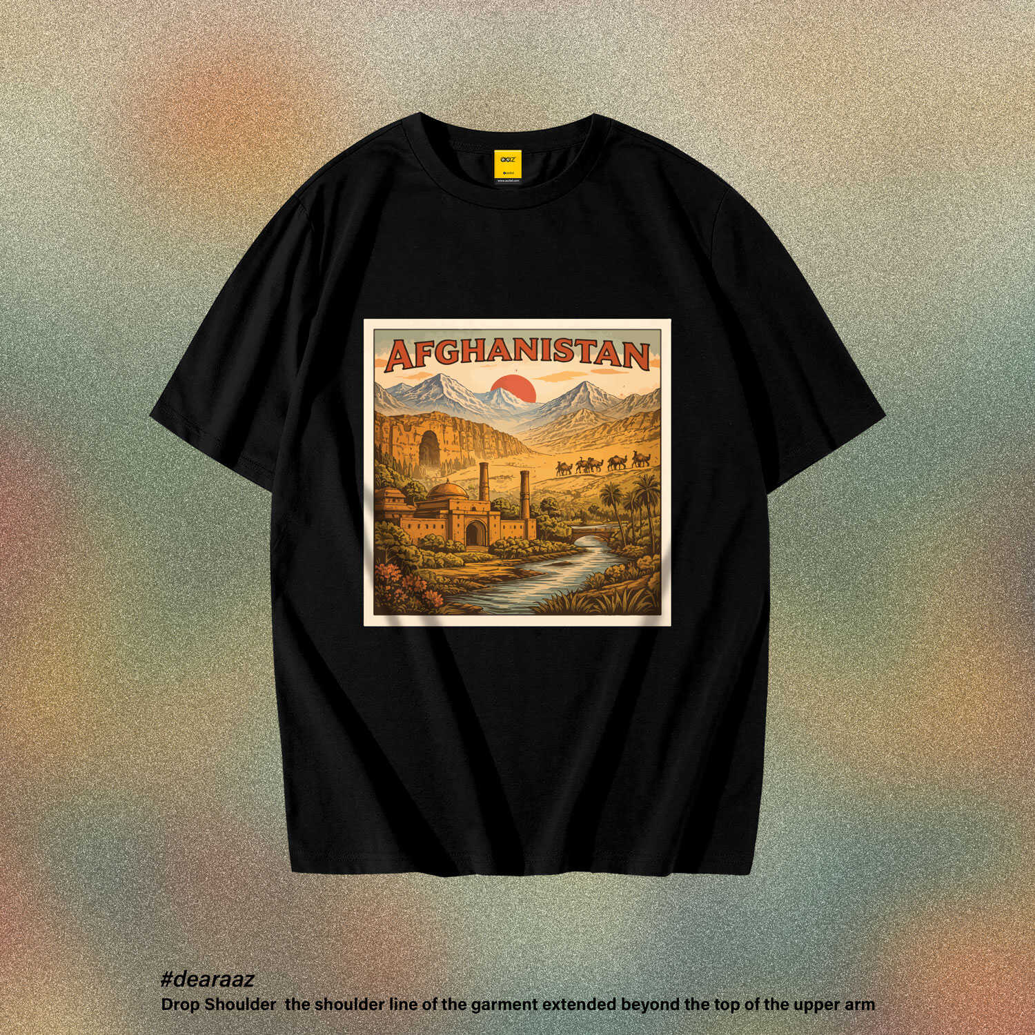 Afghanistan T-Shirt - Premium Cotton - AAZ Bangladesh