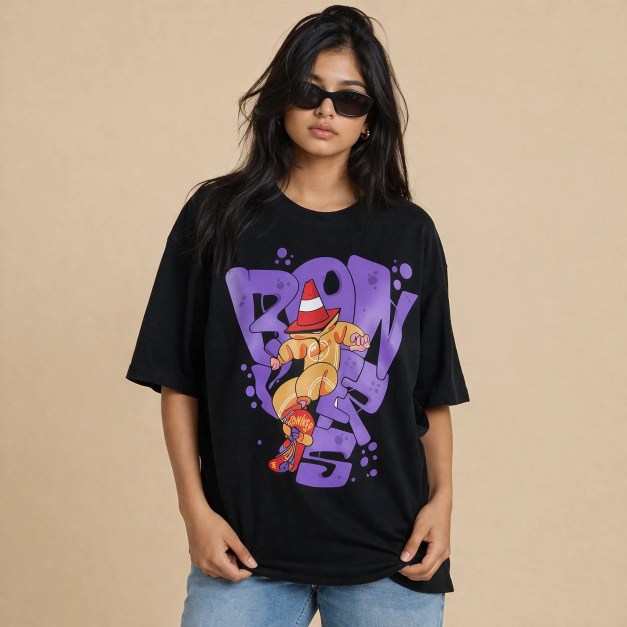 Cone Hustler T-Shirt - Premium Cotton - AAZ Bangladesh