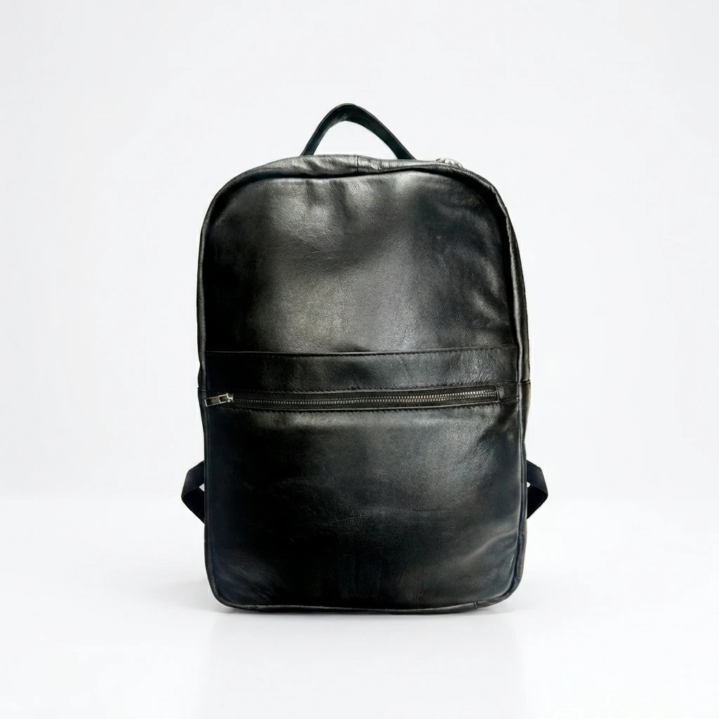 Velante Premium Leather Backpack: Black - Premium Quality - AAZ Bangladesh