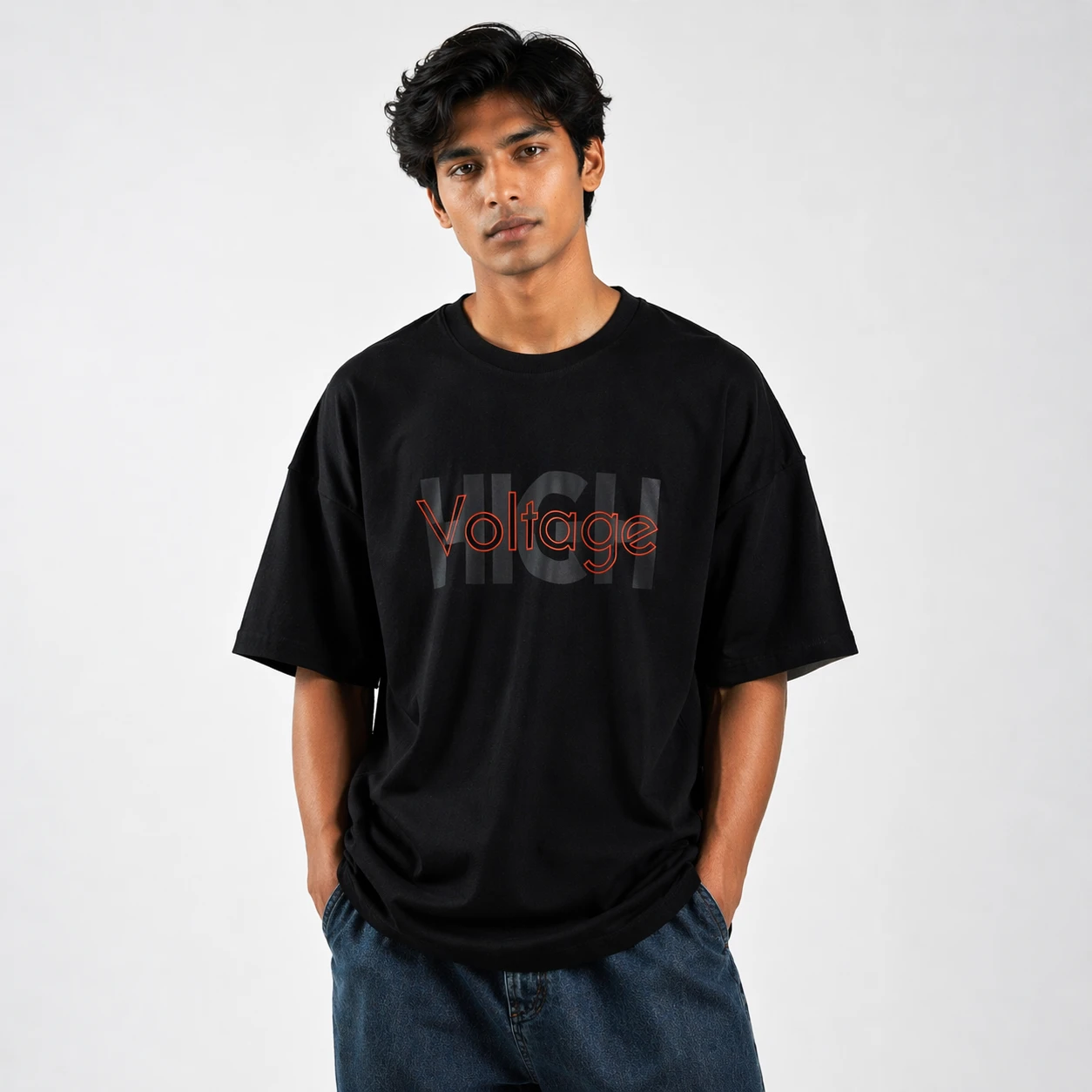 High Voltage T-Shirt - Premium Cotton - AAZ Bangladesh