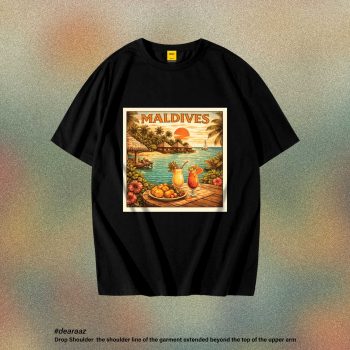 Maldives T-Shirt - Premium Cotton - AAZ Bangladesh
