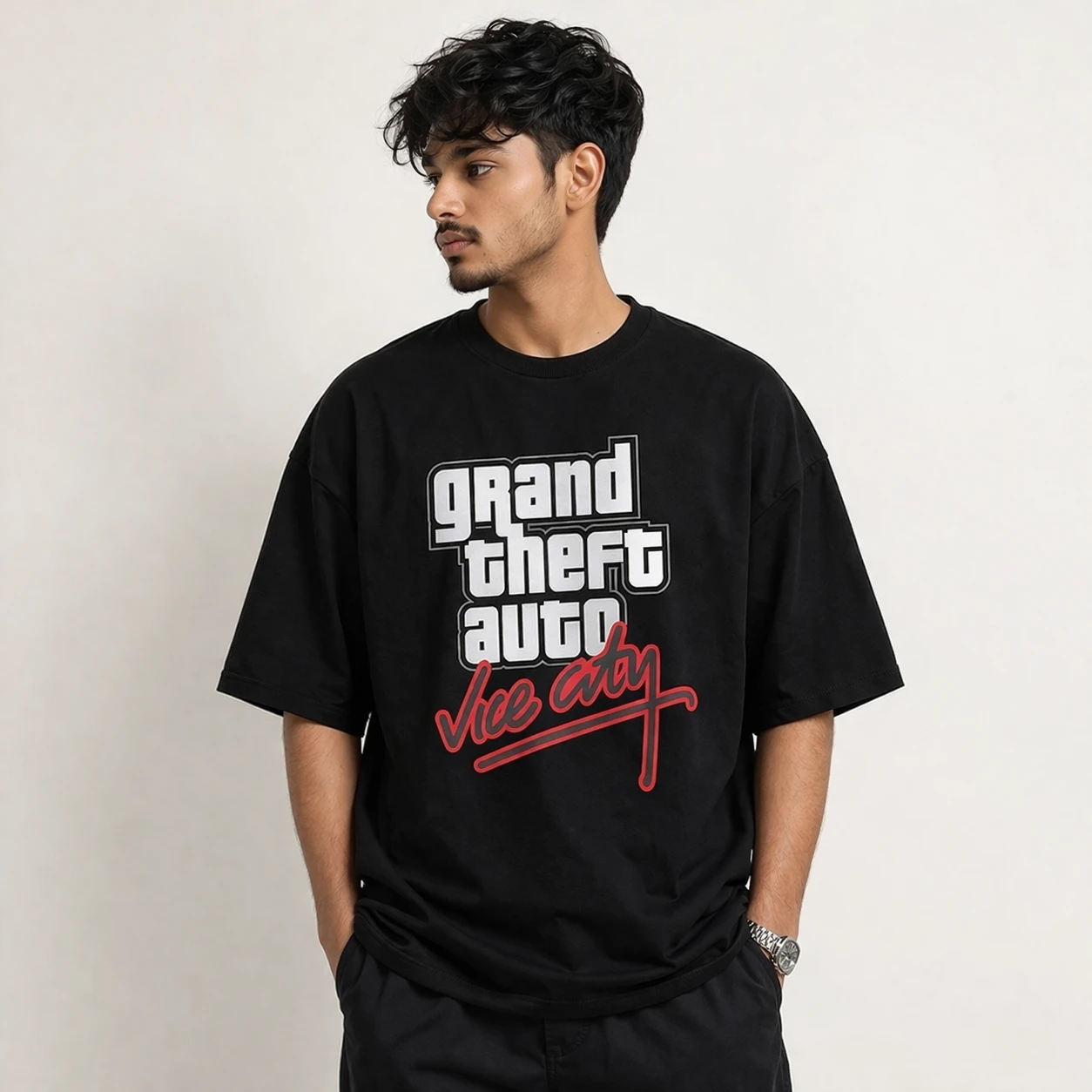 Vice City 02 T-Shirt - Premium Cotton - AAZ Bangladesh
